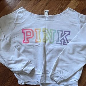 Brand new off the shoulder Victoria’s Secret pink